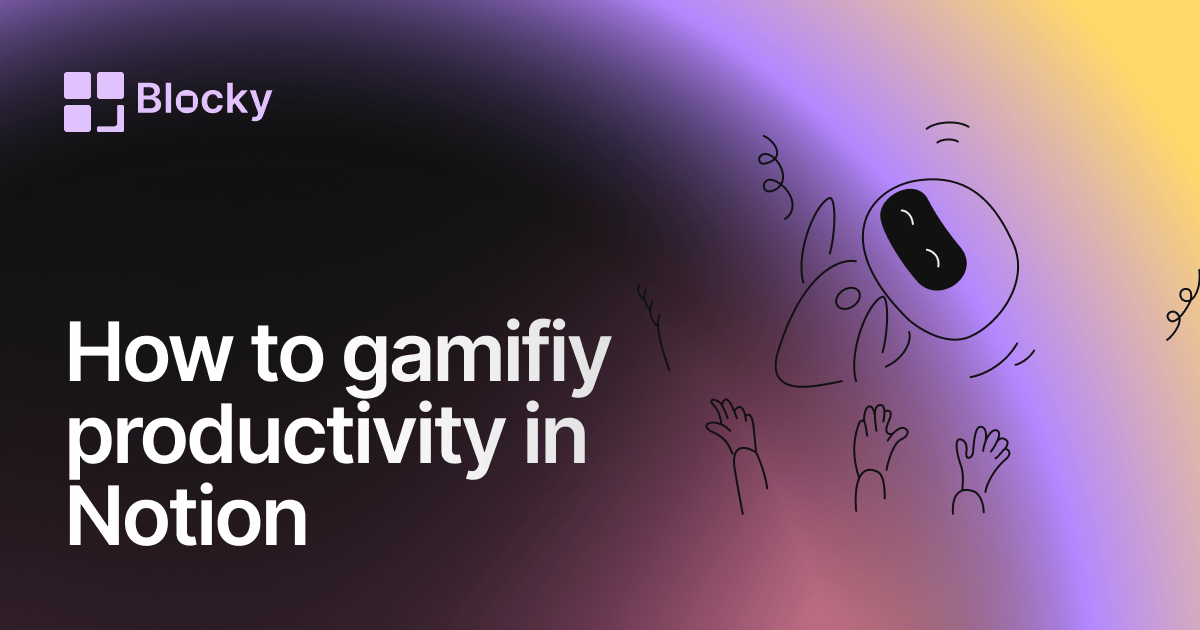 Gamified Productivity in Notion