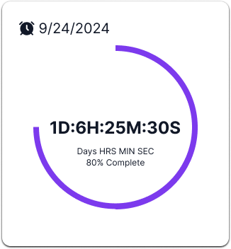 Circular Countdowns