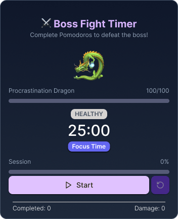 Boss Pomodoro