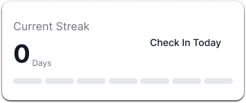 Minimalist Streaks